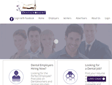Tablet Screenshot of dentalworkers.com